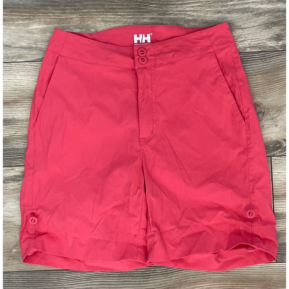 Helly Hansen Outdoor Shorts Quick Dry Hiking Workout Pink Womens Size XS